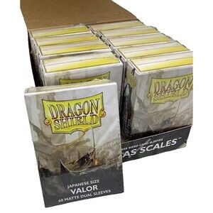 Dragon Shield Japanese Case 10 Valor 540 Matte Dual Sleeves Sir Brightsteel NEW